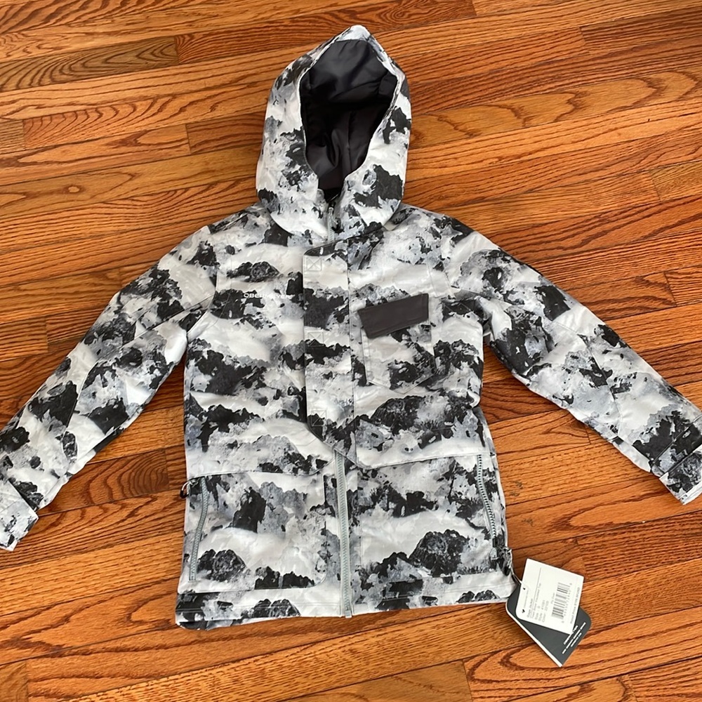 Obermeyer Gage Jacket/Coat Fly Over Print $159-Size Small-8